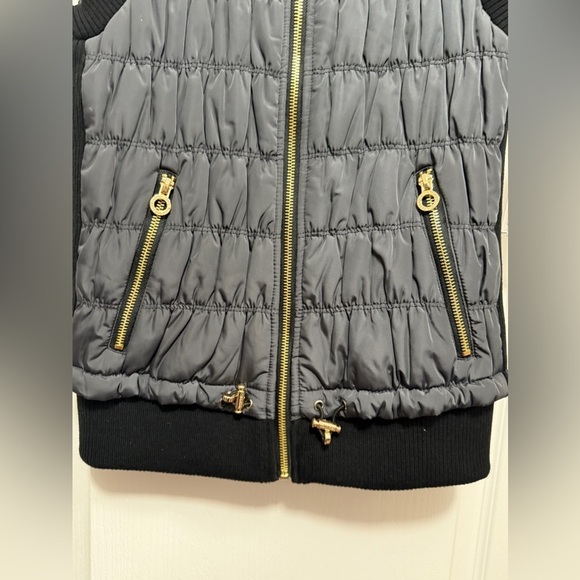 Calvin Klein Performance Puffer Down Vest Jacket Women’s Sz S Black Zip NWT - Picture 12 of 16